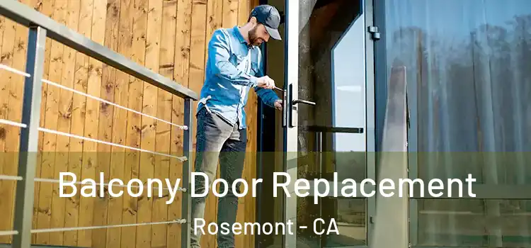  Balcony Door Replacement Rosemont - CA