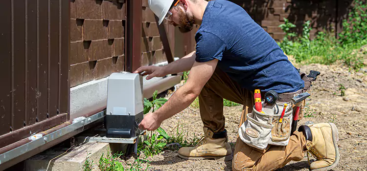 Electric Driveway Gate Installation Rosemont