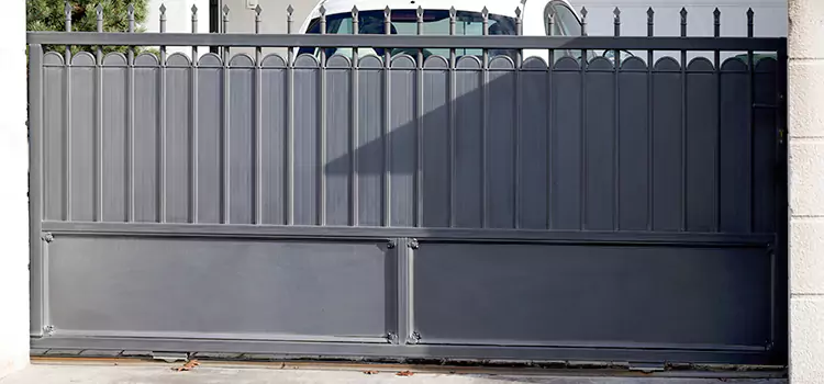 Metal Driveway Gate Installation Rosemont